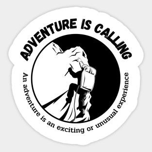 Adventure is calling #4 Sticker